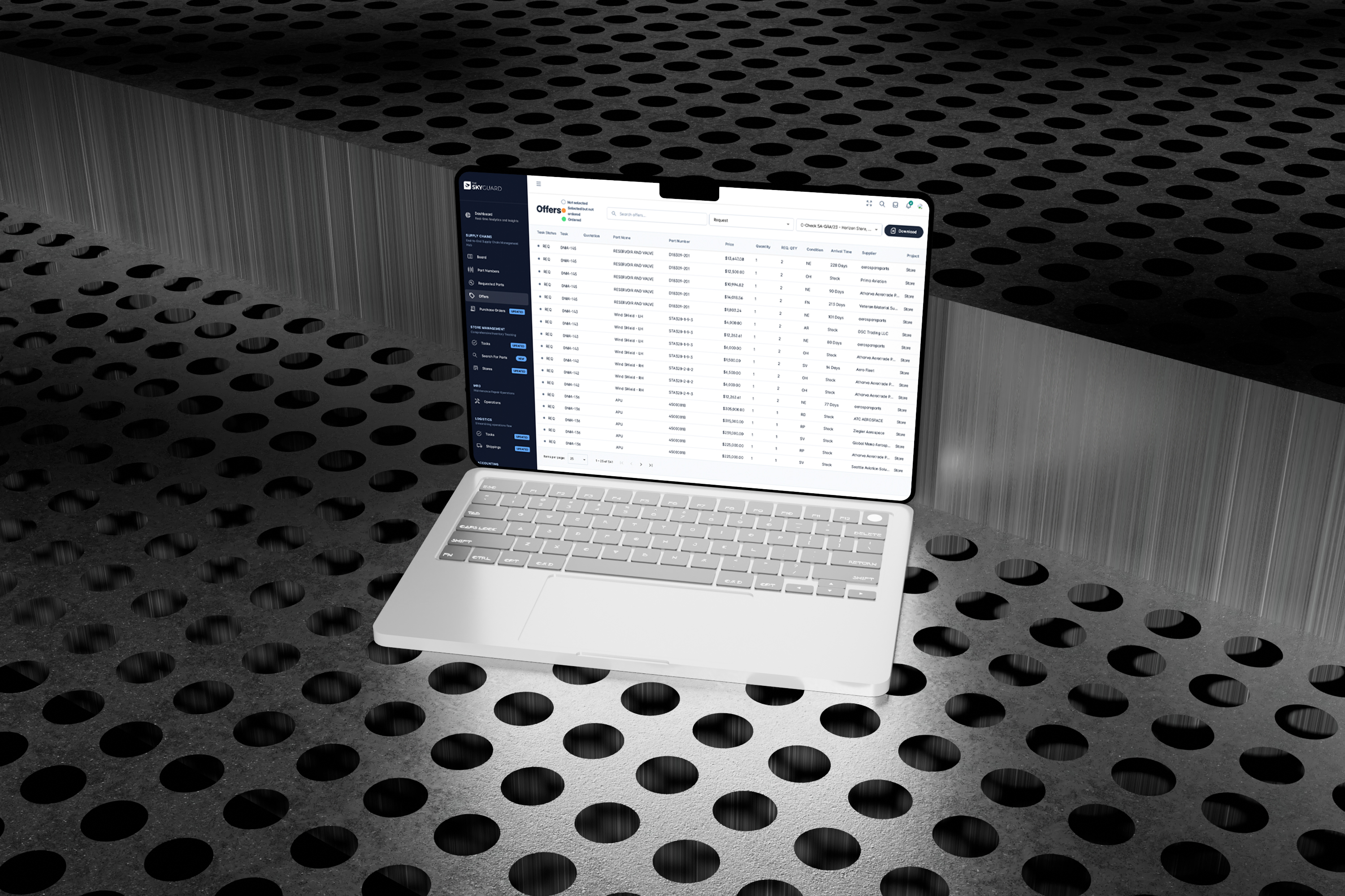 Offers comparison and PO